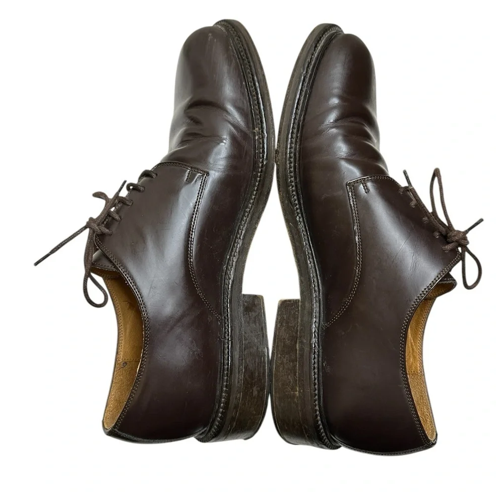 Men's Brown Leather Dress Shoes